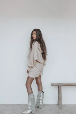 Short en coton Lyo Beige
