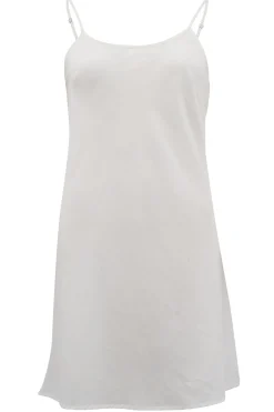 Sous-robe en coton blanc