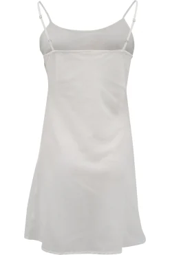 Sous-robe en coton blanc