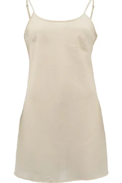 Sous-robe en coton écru