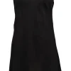 Sous-robe en coton noir