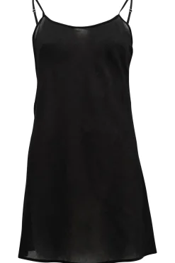 Sous-robe en coton noir
