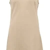 Sous-robe en coton sable