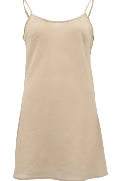 Sous-robe en coton sable