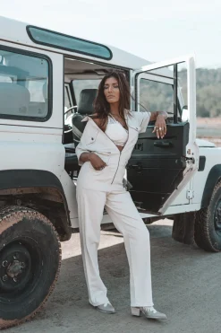 The Muse Jumpsuit Light Beige