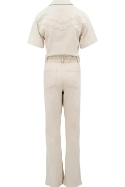 The Muse Jumpsuit Light Beige
