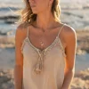 Top à bretelles Dalia Sand