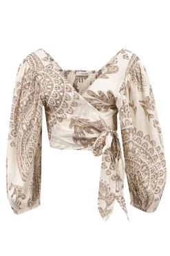 Top Adella Taupe