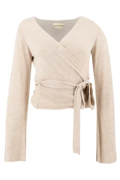 Top cache-cœur en tricot Zoey