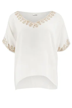 Top Emilia Scorva Blanc