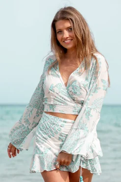 Top Flair Adella Aqua