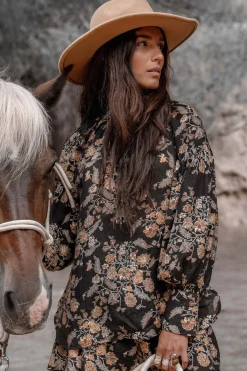 Top Flora Lou Multi Colour