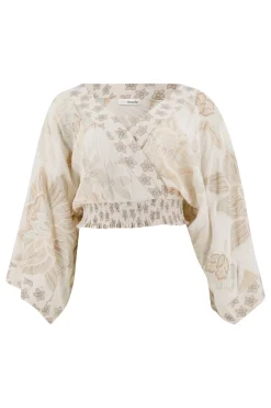 Top Zoia Flower Ivoire