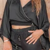 Top Zoia Silk Black