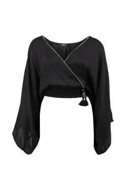 Top Zoia Silk Black