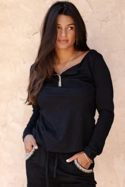 T-shirt Corazon Noir