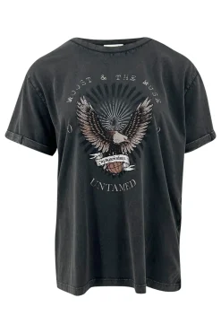 T-shirt Sem Artwork Gris pierre