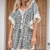 Tunique Ana Leopard Noir