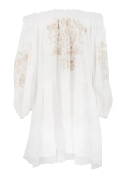 Tunique Elena Bordado Blanc