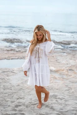 Tunique Elena Bordado Blanc