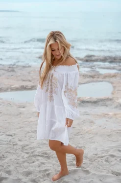 Tunique Elena Bordado Blanc