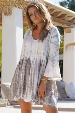 Tunique Sina Tie Dye Khaki