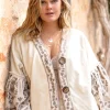 Veste à manches bouffantes Indian Light Sand