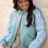 Veste bombardier Corazon Stone Blue