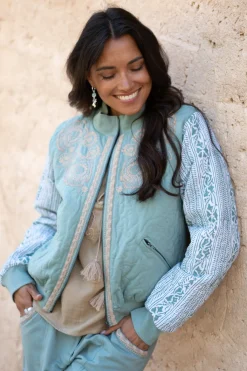 Veste bombardier Corazon Stone Blue