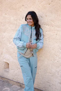 Veste bombardier Corazon Stone Blue