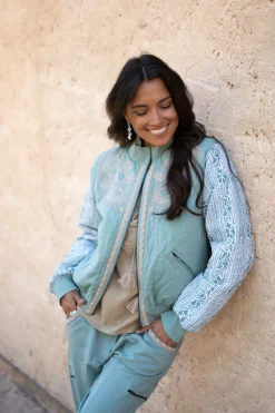 Veste bombardier Corazon Stone Blue
