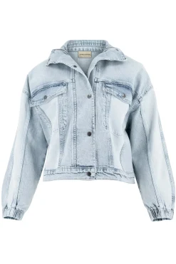 Veste en jean Miley Bleu clair