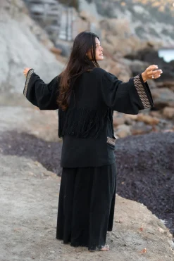 Veste kimono Esthetica Noir