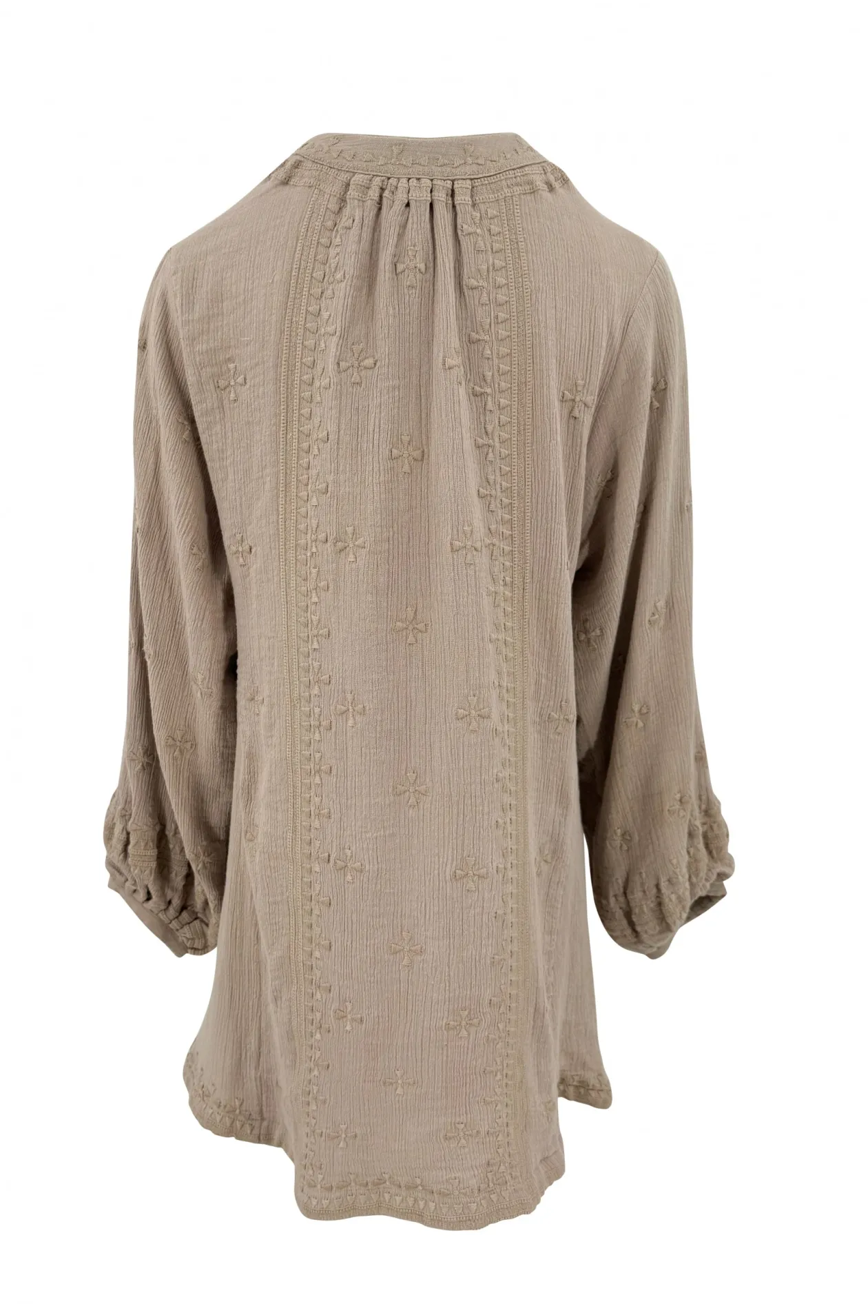 Veste longue Sonrisa Taupe