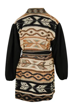 Veste longue Spirit Brown