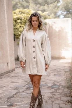 Veste longue Spirit Light Sand