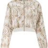 Veste Nyra Baroque Blanc Imprimé