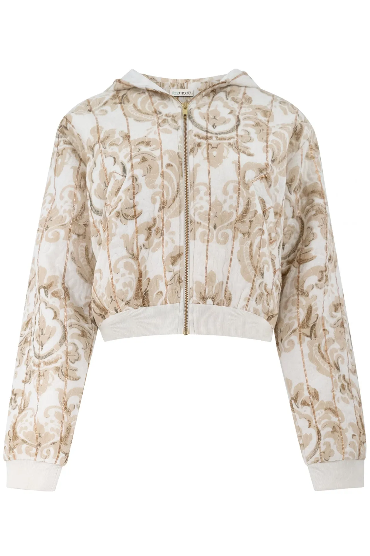 Veste Nyra Baroque Blanc Imprimé