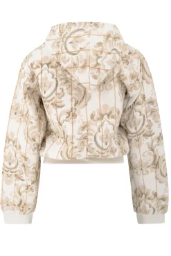 Veste Nyra Baroque Blanc Imprimé