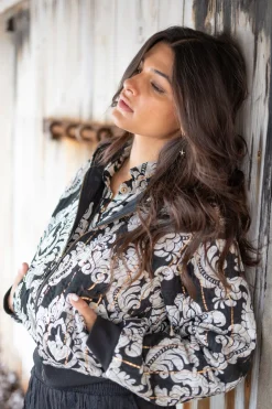 Veste Nyra Baroque Noir
