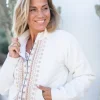 Veste Nyra Riqueza Blanc