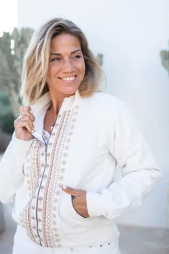 Veste Nyra Riqueza Blanc