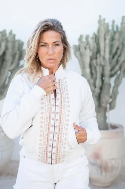 Veste Nyra Riqueza Blanc