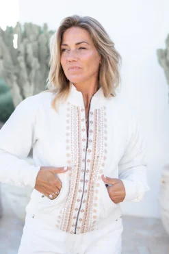 Veste Nyra Riqueza Blanc