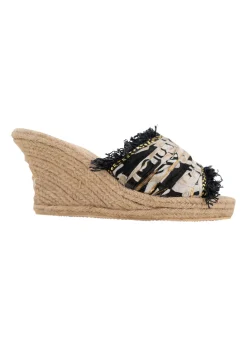 Wedge Inessa Baroque Black Print