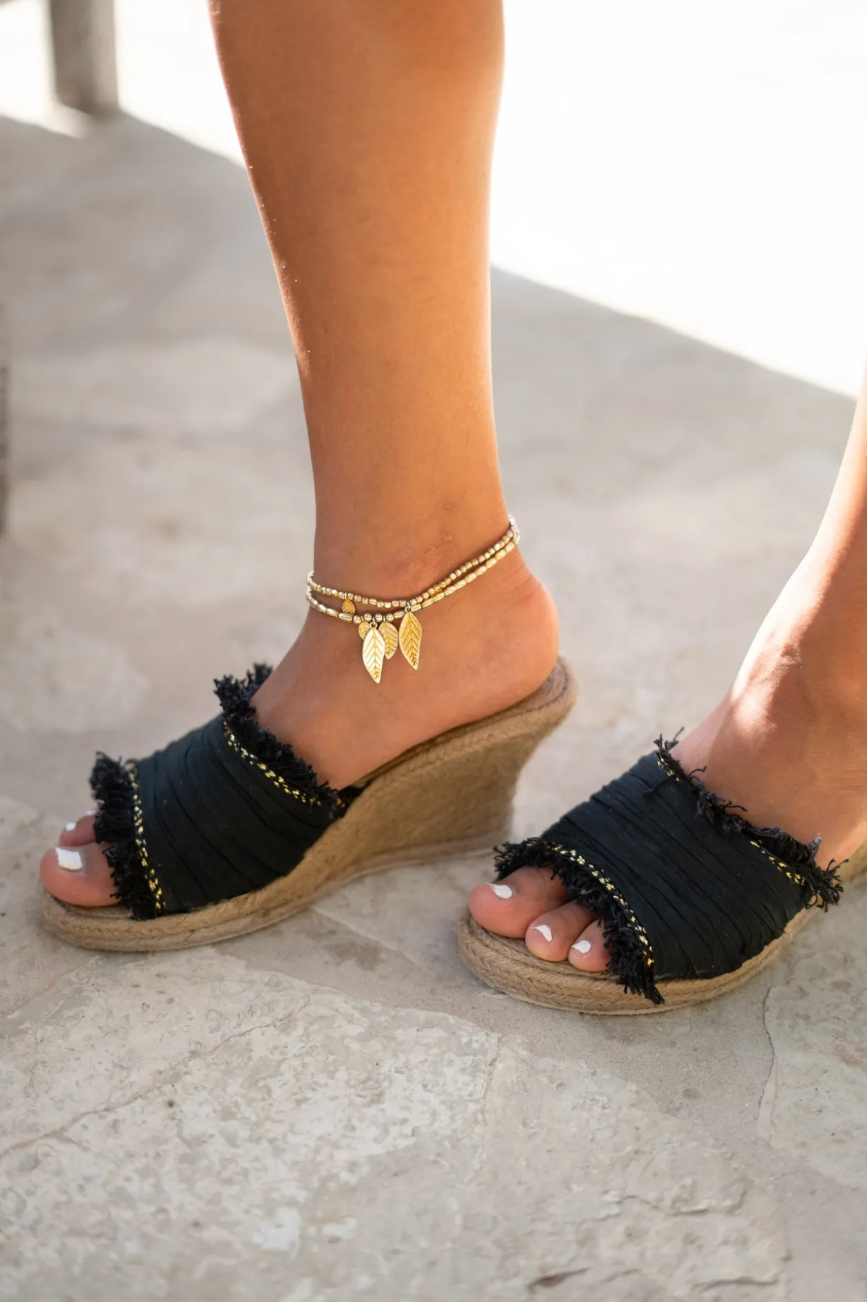 Wedge Inessa Destello Noir