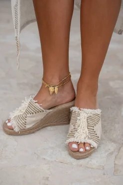 Wedge Terez Ivory