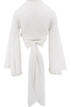 Wrap Top Garcia White