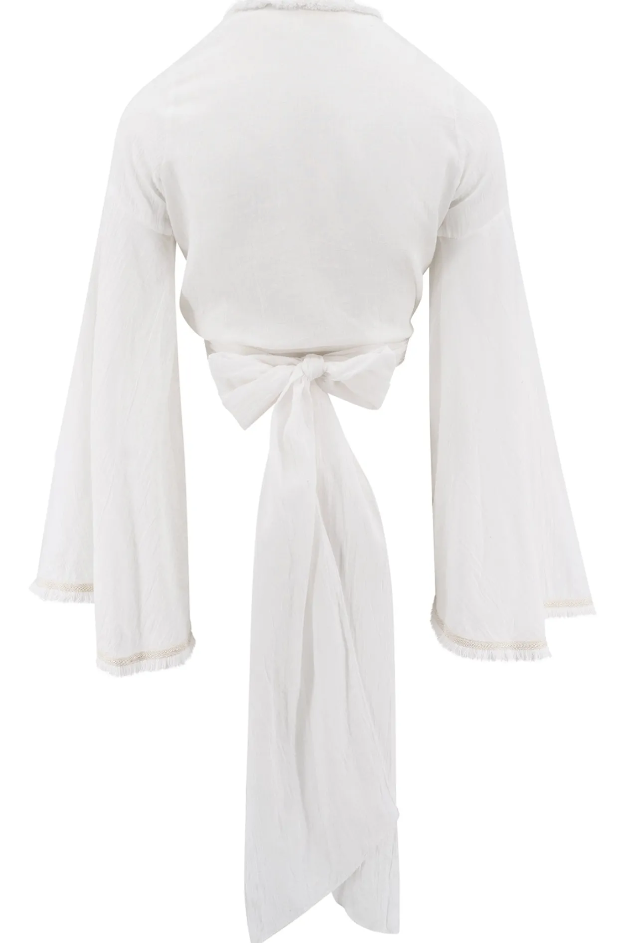 Wrap Top Garcia White